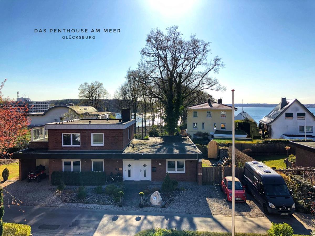 Das Penthouse Am Meer - Logenplatz An Der Foerde - Glücksburg Esterno foto