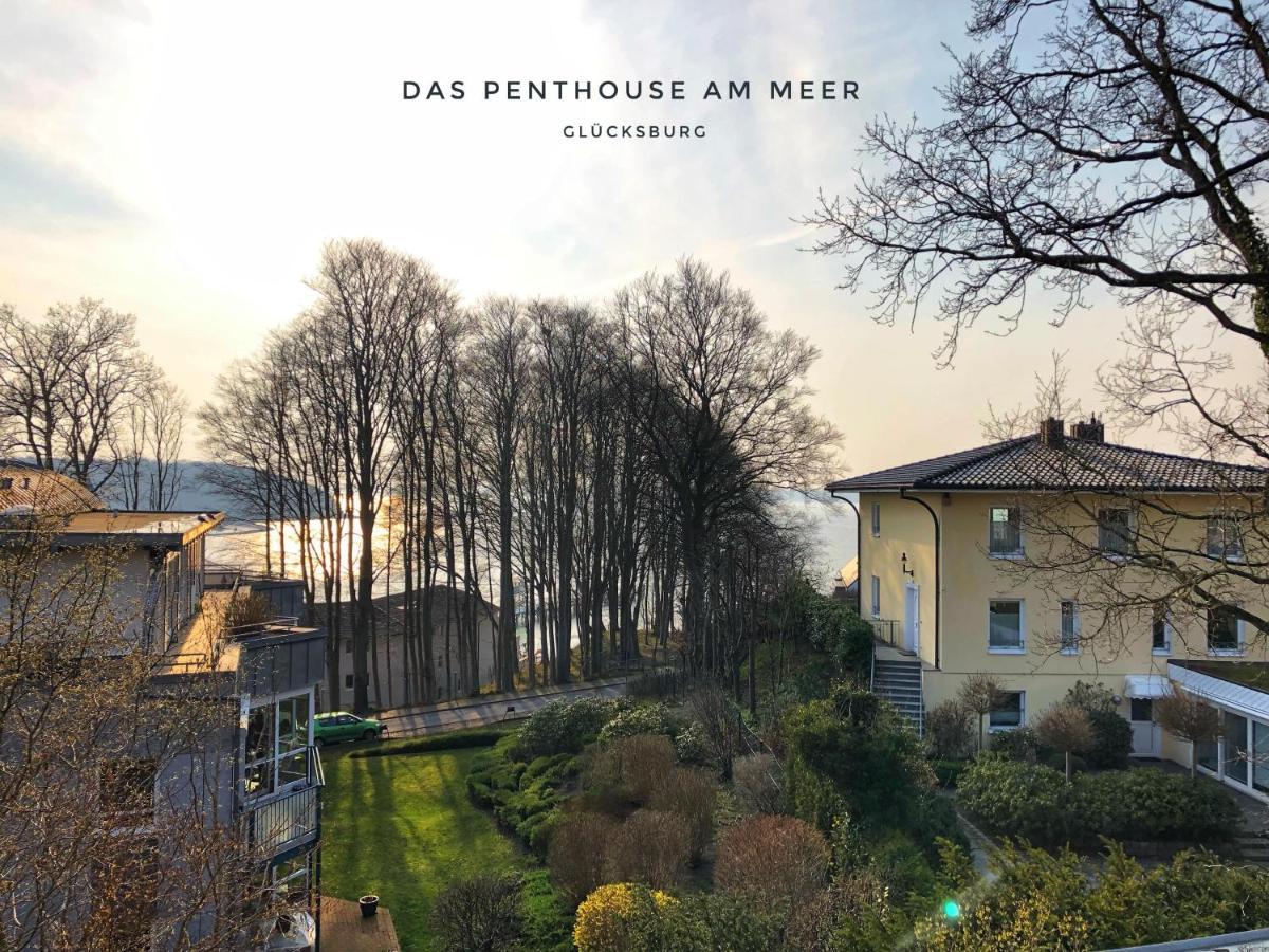 Das Penthouse Am Meer - Logenplatz An Der Foerde - Glücksburg Esterno foto