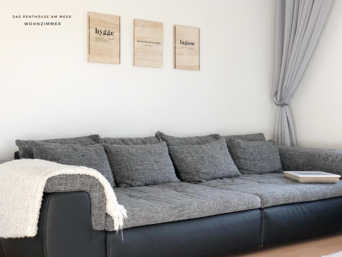 Das Penthouse Am Meer - Logenplatz An Der Foerde - Glücksburg Esterno foto