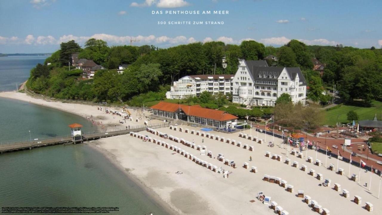 Das Penthouse Am Meer - Logenplatz An Der Foerde - Glücksburg Esterno foto