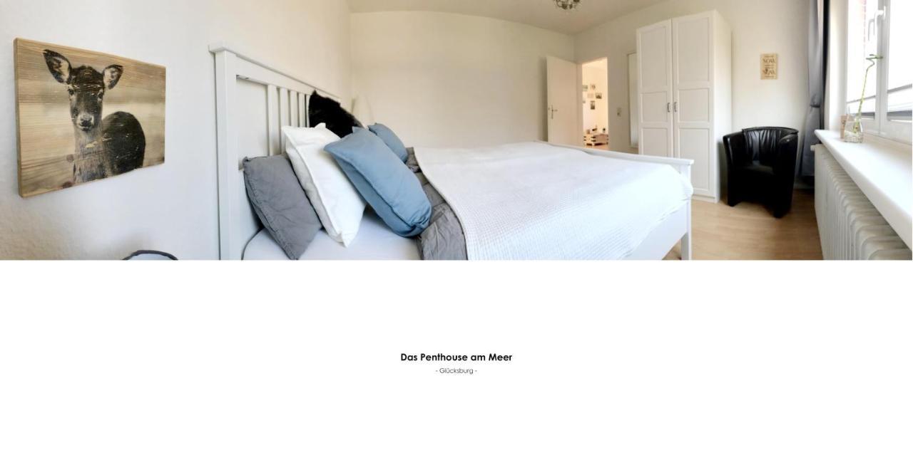Das Penthouse Am Meer - Logenplatz An Der Foerde - Glücksburg Esterno foto