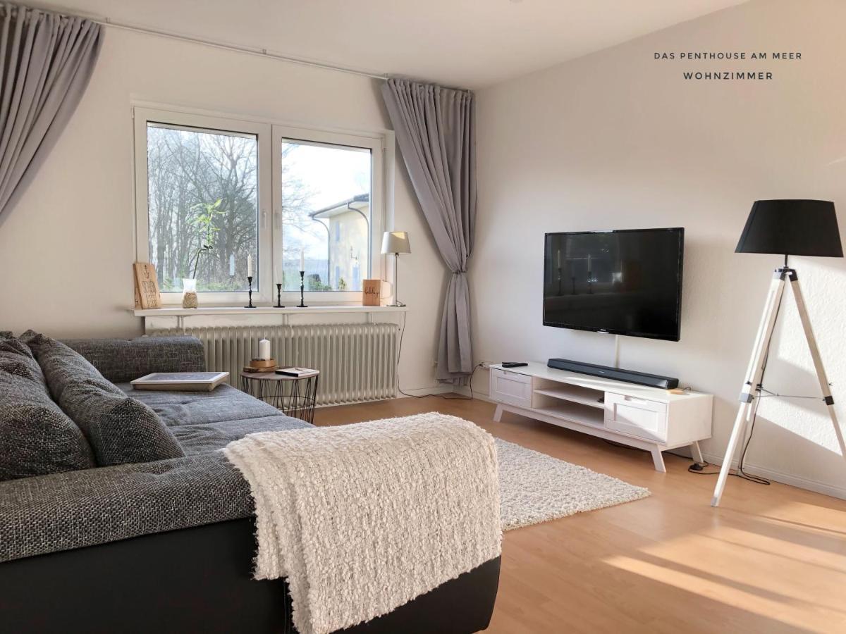 Das Penthouse Am Meer - Logenplatz An Der Foerde - Glücksburg Esterno foto