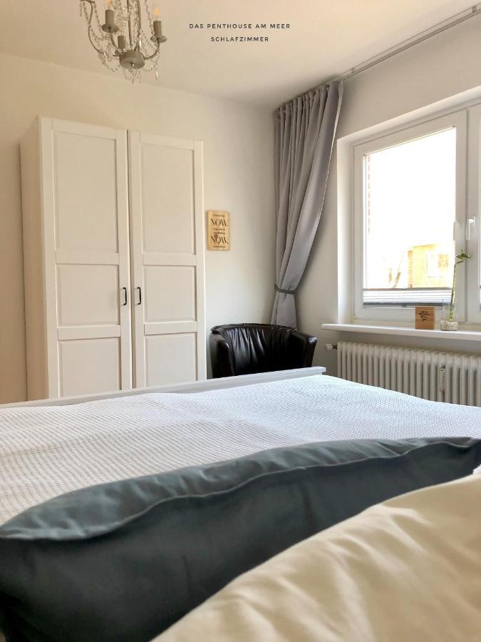 Das Penthouse Am Meer - Logenplatz An Der Foerde - Glücksburg Esterno foto