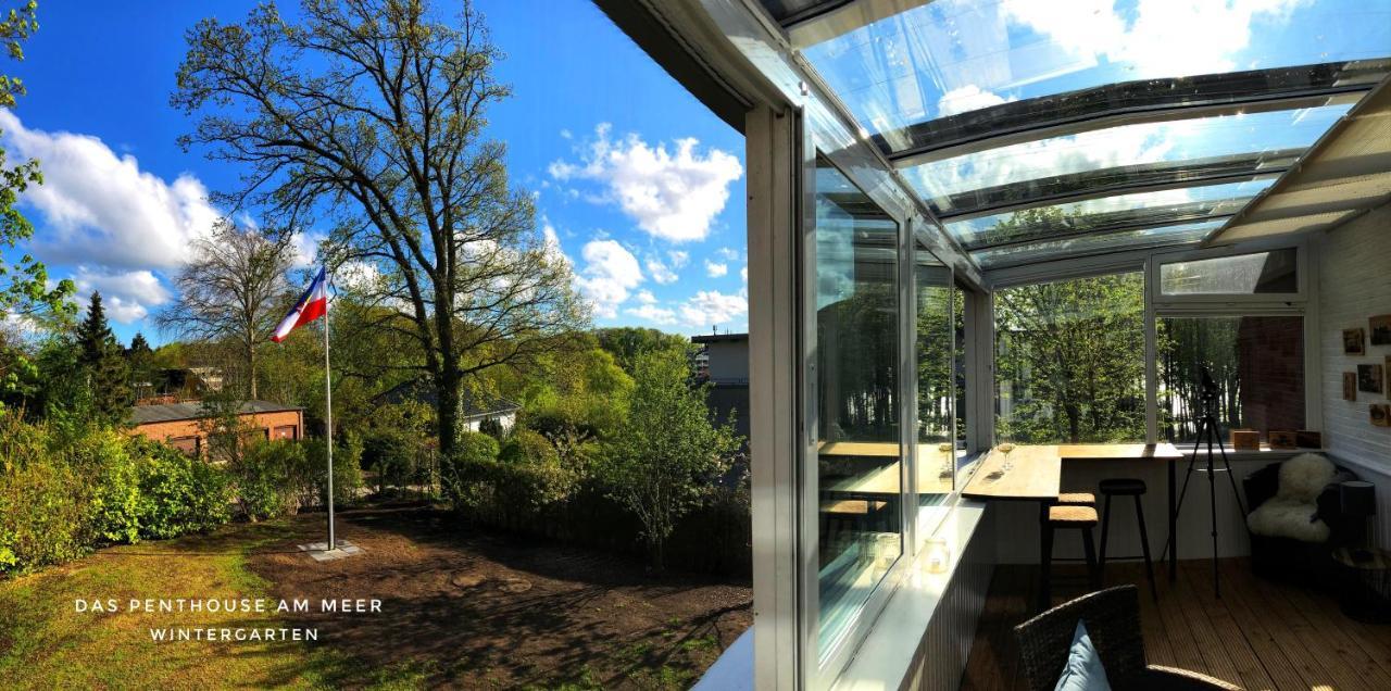 Das Penthouse Am Meer - Logenplatz An Der Foerde - Glücksburg Esterno foto